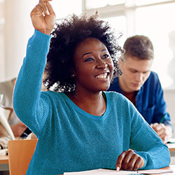 Students at Black Hawk College
